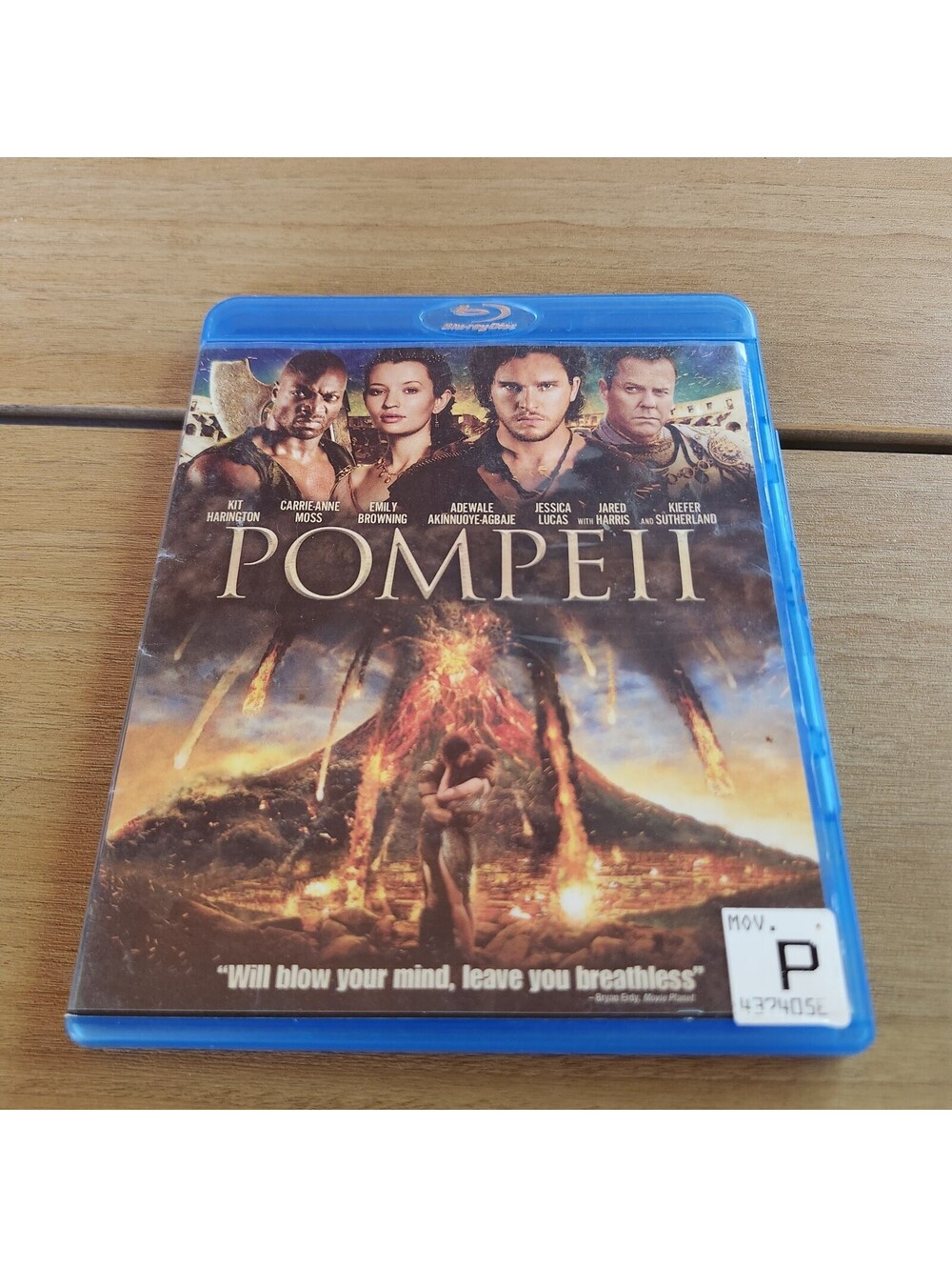 Pompeii (Blu-ray, 2014) VGC